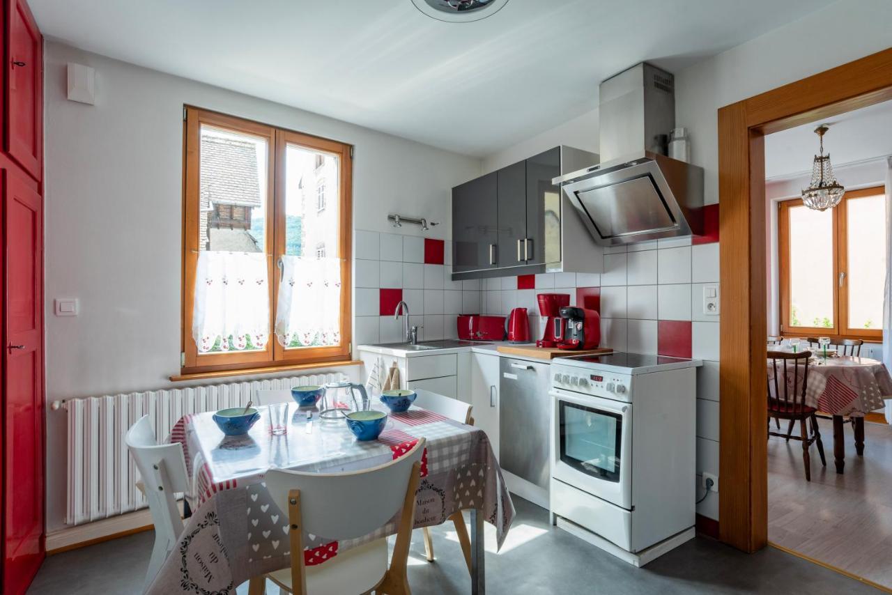 Gite Au Coeur Du Vieux Kaysersberg - Parking Prive & Wifi Esterno foto