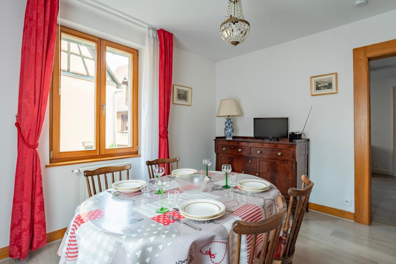 Gite Au Coeur Du Vieux Kaysersberg - Parking Prive & Wifi Esterno foto
